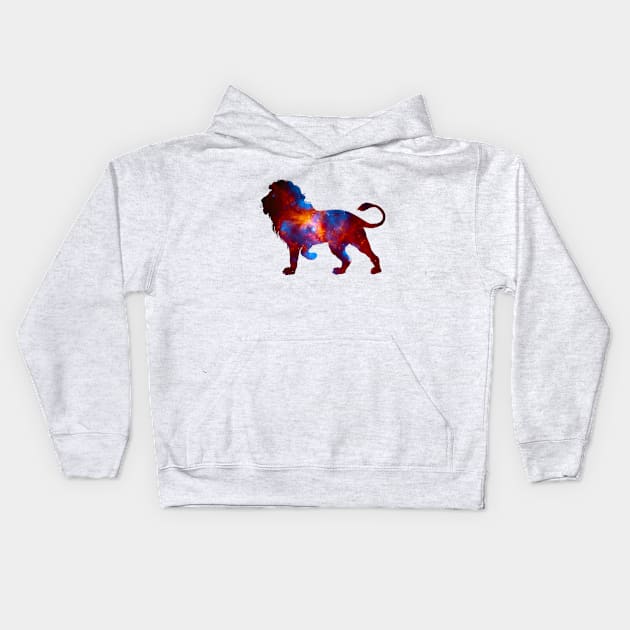 lion Kids Hoodie by janvimar